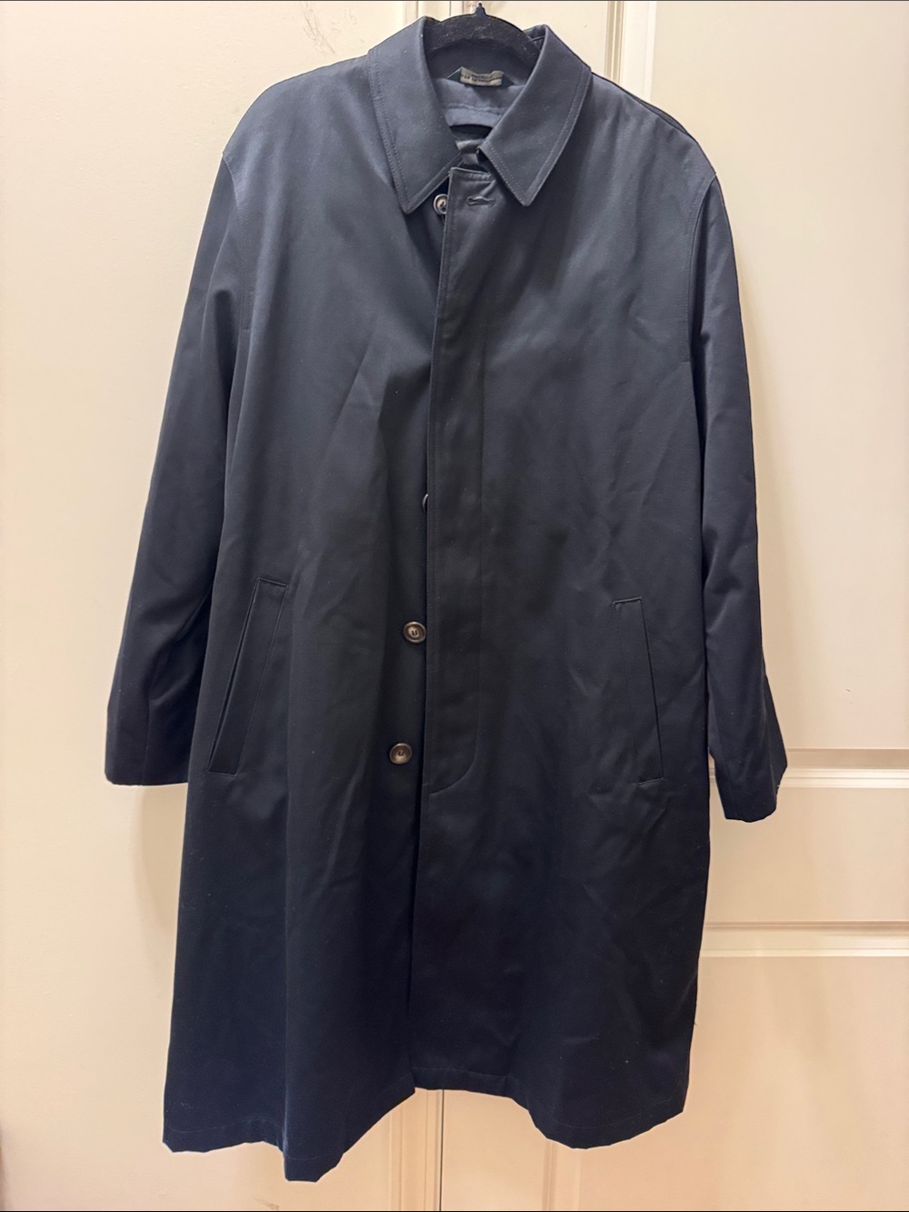 Ralph Lauren Men Black Trench Coat